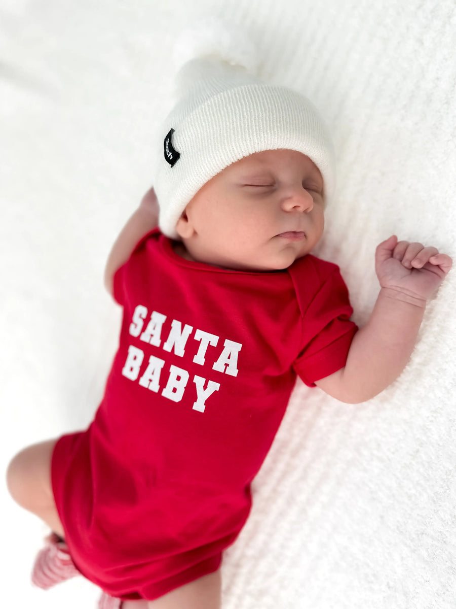Santa Baby Onesie Saved by Grace Co.