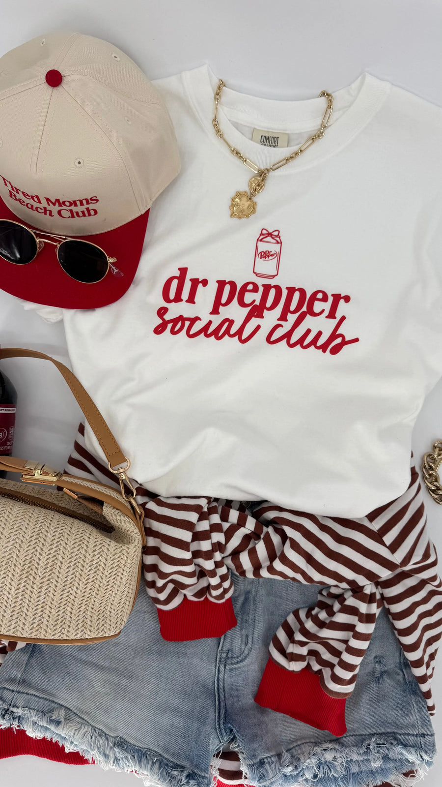 Dr. Pepper Social Club Tee Saved by Grace Co.