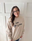 Love Dogs & Jesus Pullover
