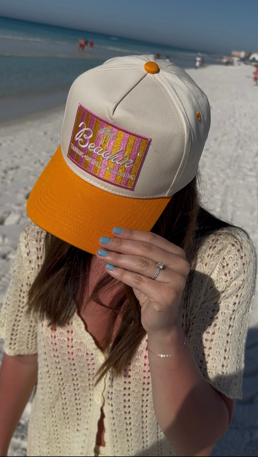 Beachin' - Vintage Trucker Hat KenzKustomz