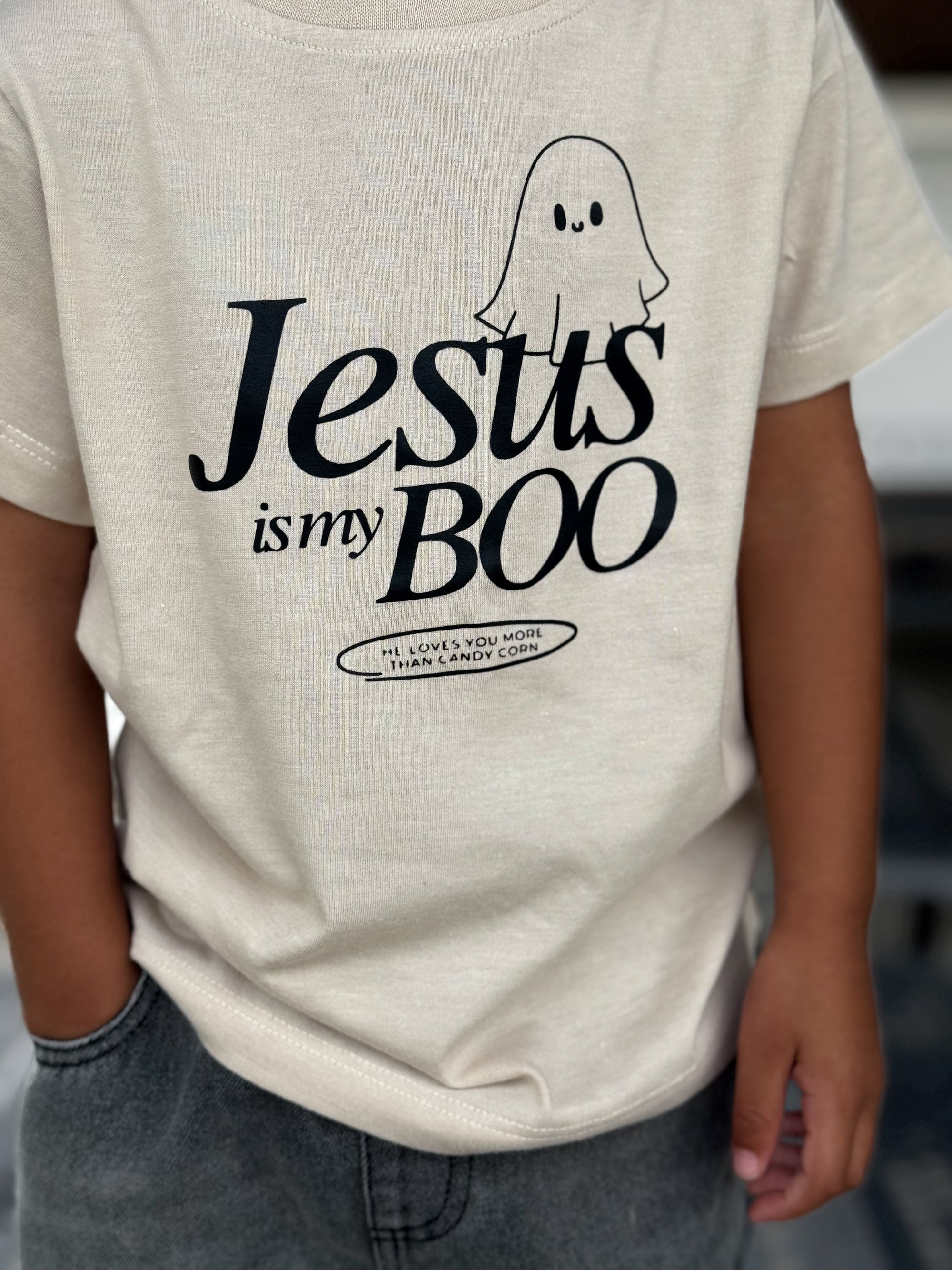 Jesus is my Boo Kids Tee Saved by Grace Co.