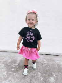 Wild Like My Curls Bow Saved by Grace Co.