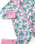 Bamboo Zip Romper | Shamrock & Bows