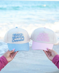 Make Heaven Crowded - Vintage Trucker Hat KenzKustomz