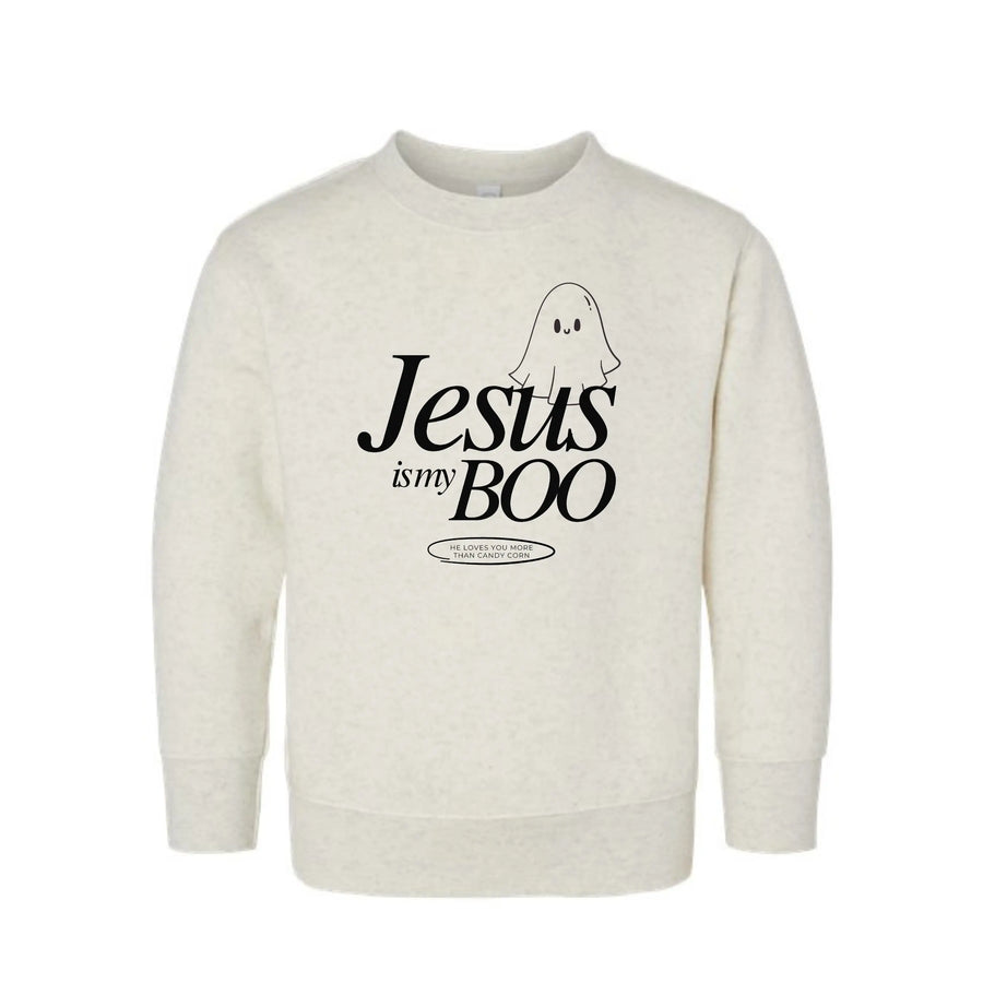 Jesus is my Boo Kids Pullover Saved by Grace Co.