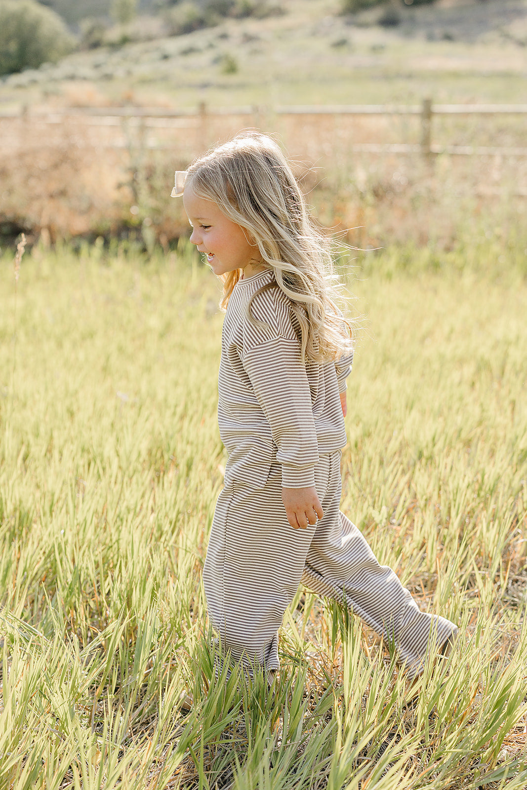 Striped Loungewear Set Mebie Baby