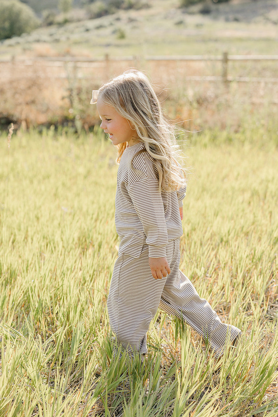 Striped Loungewear Set Mebie Baby
