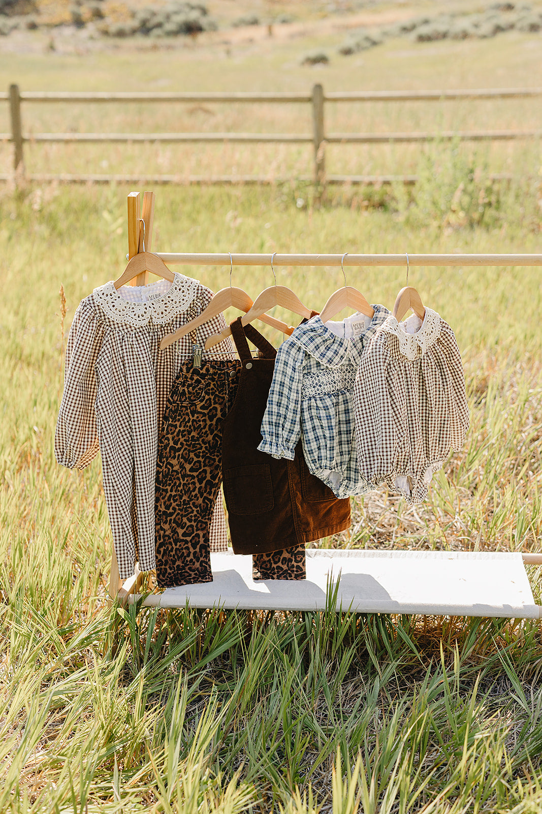 Cheetah Barrel Jeans Mebie Baby