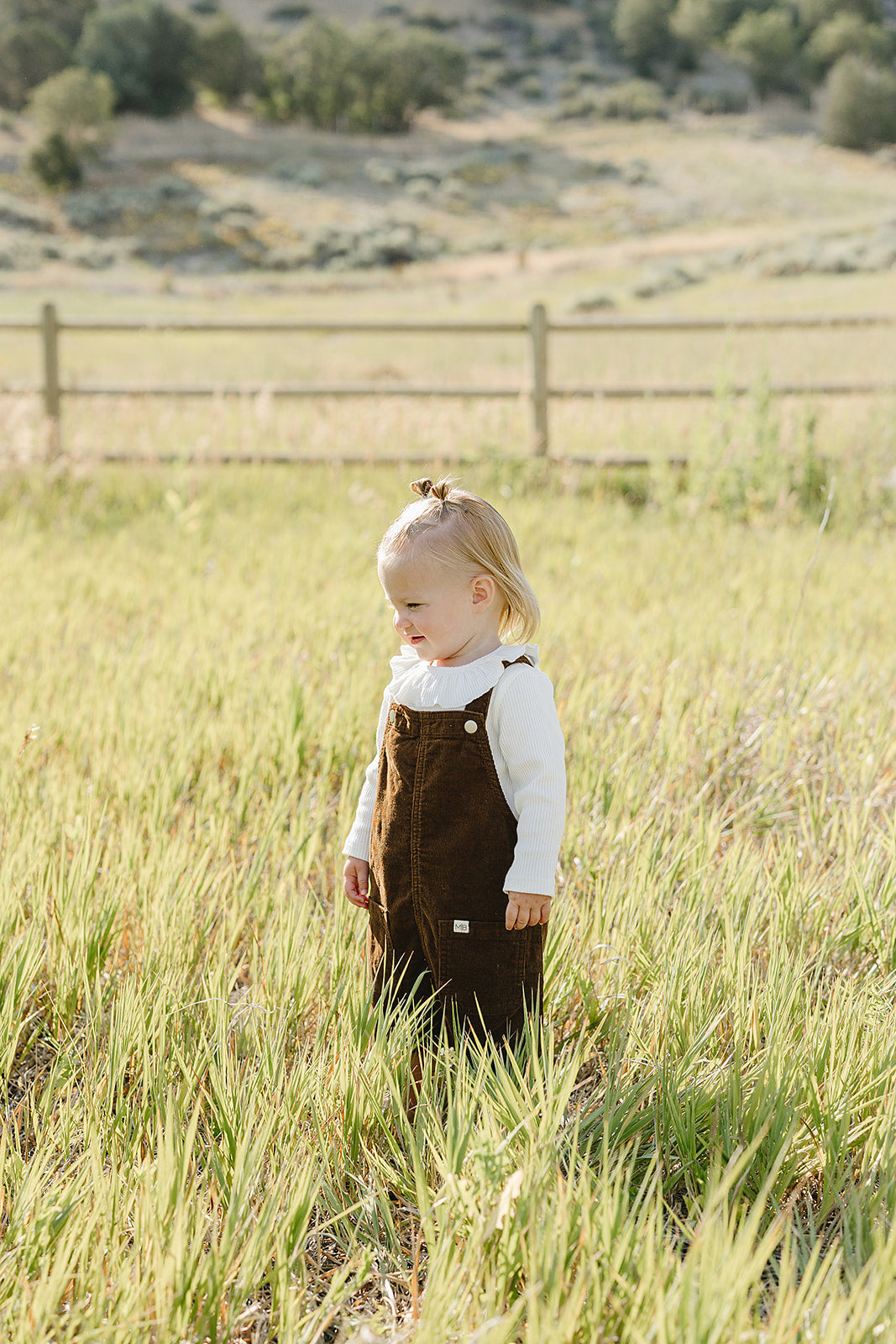 Brown Corduroy Dress Mebie Baby