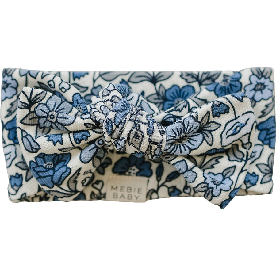 Bluebell Pointelle Bamboo Head Wrap Mebie Baby