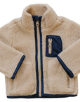 Sherpa Zip-Up Jacket Mebie Baby