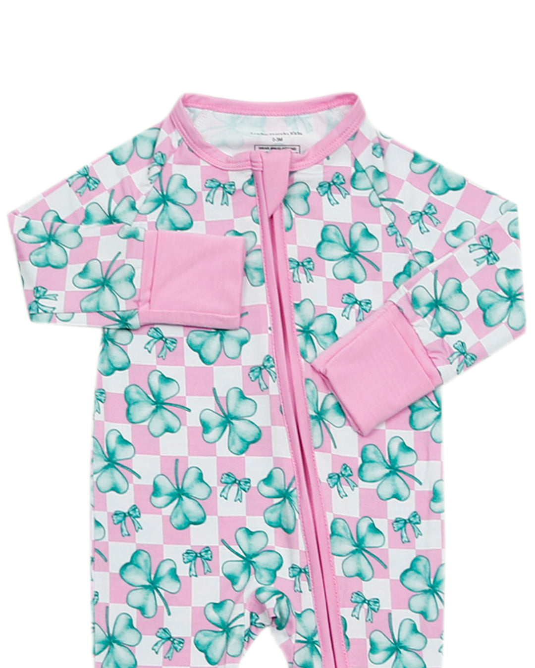 Bamboo Zip Romper | Shamrock &amp; Bows