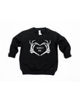 Mama's Boo Skeleton Heart Hands Pullover