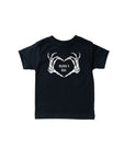 Mama's Boo Skeleton Heart Hands