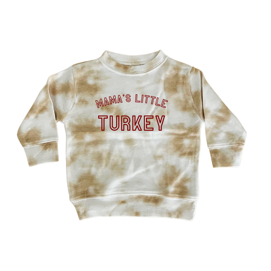 Mama's Little Turkey Latte Pullover