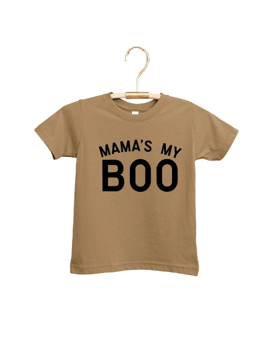 Mama's My Boo Neutral Tee Saved by Grace Co.
