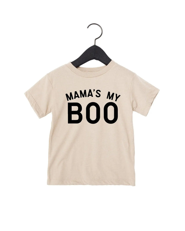 Mama's My Boo Neutral Tee Saved by Grace Co.
