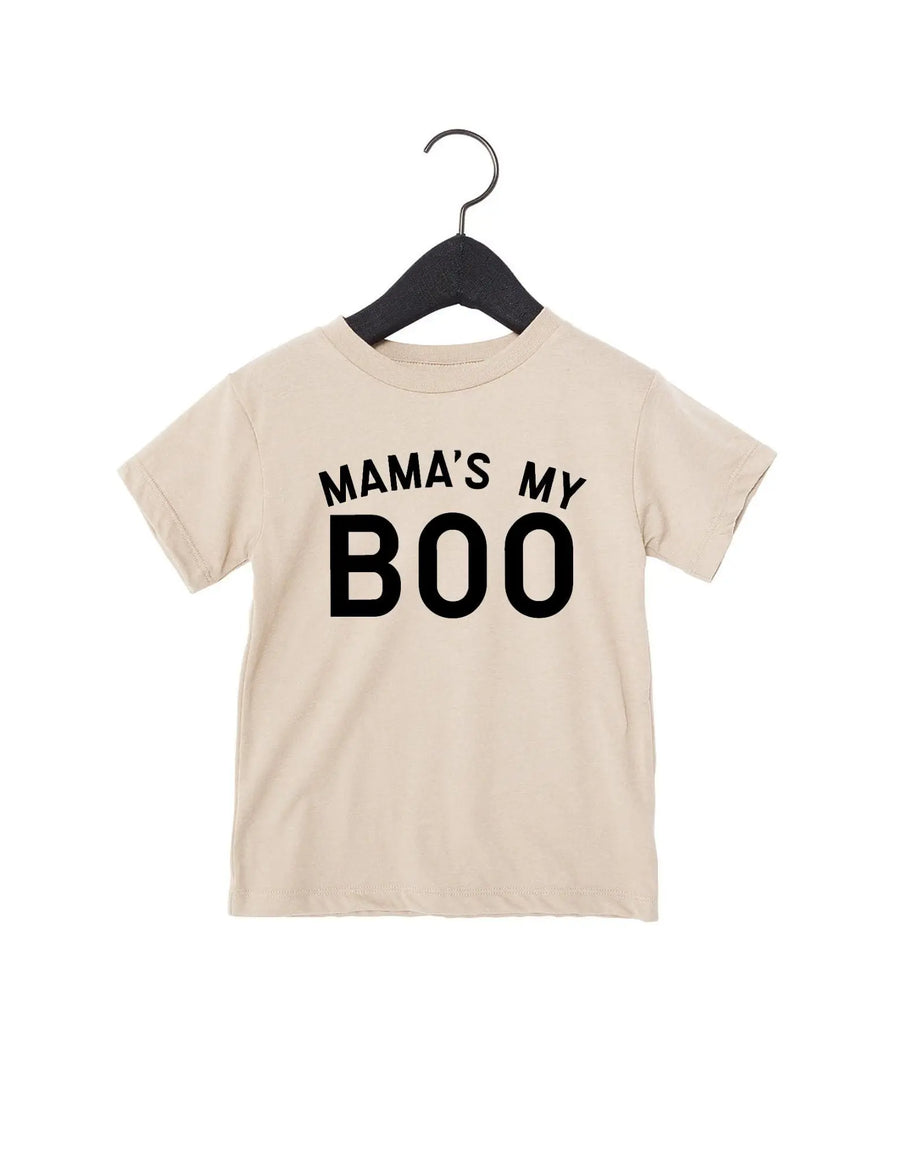 Mama's My Boo Neutral Tee Saved by Grace Co.