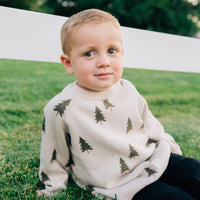 Pine Tree Knit Sweater