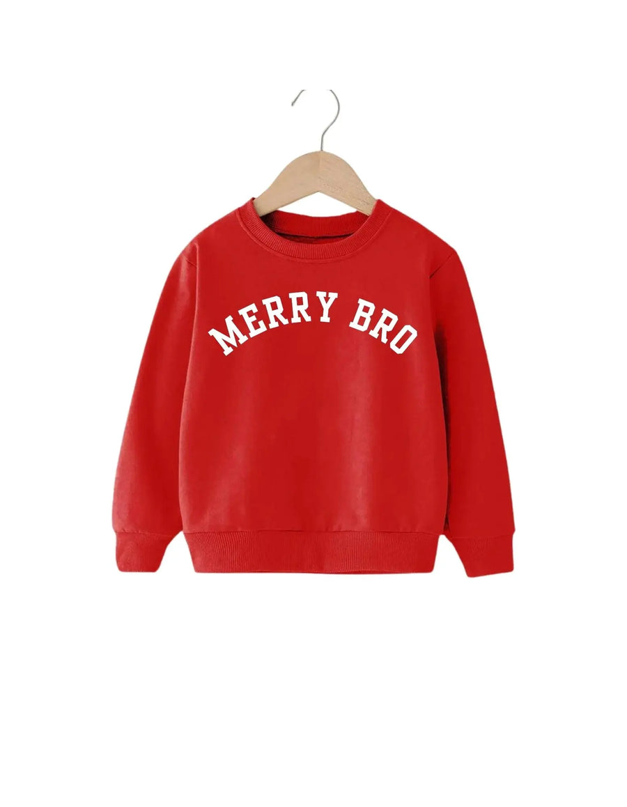 Merry Bro Sweatshirt Saved by Grace Co.