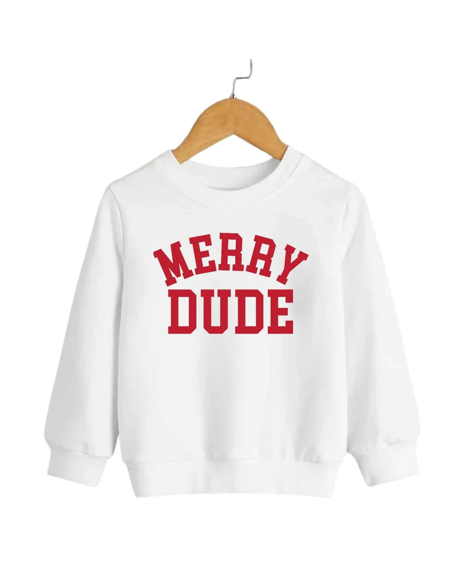 Merry Dude Sweatshirt Saved by Grace Co.