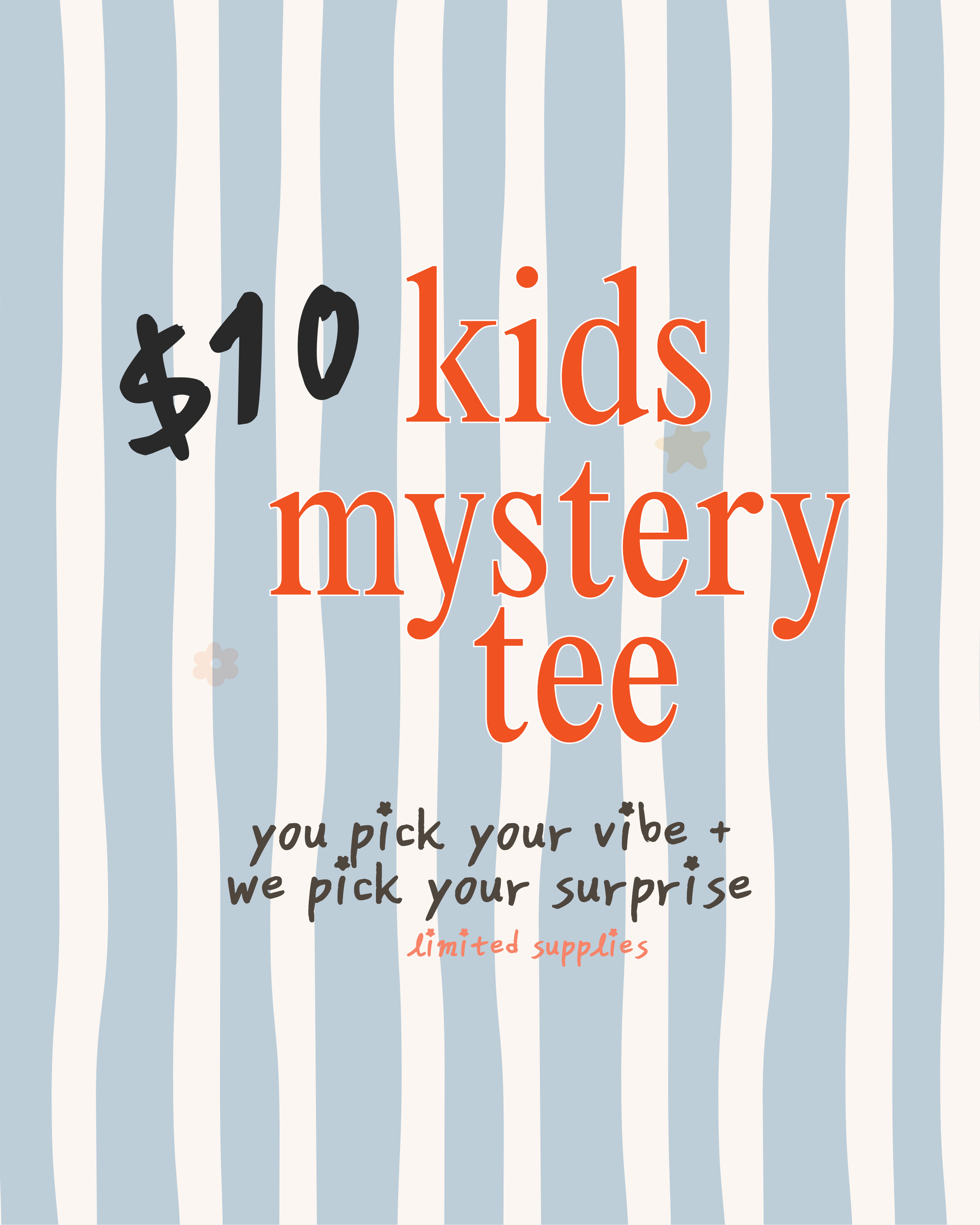 KIDS $10 Mystery Tees or Pullovers SBG Co.