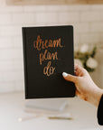 Dream Plan Do Fabric Journal