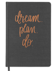 Dream Plan Do Fabric Journal