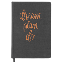 Dream Plan Do Fabric Journal