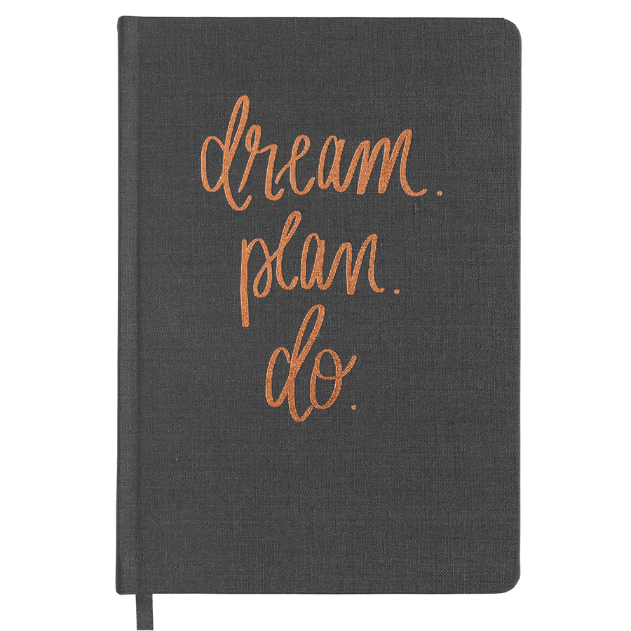 Dream Plan Do Fabric Journal