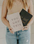 Be Still and Know Fabric Journal