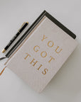 You Got This Fabric Journal