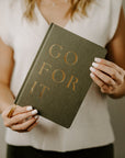 Go For It Fabric Journal