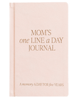 Mom's One Line A Day Leather Journal