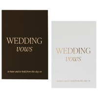 Wedding Vows Journal