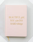 Beautiful Girl Fabric Journal