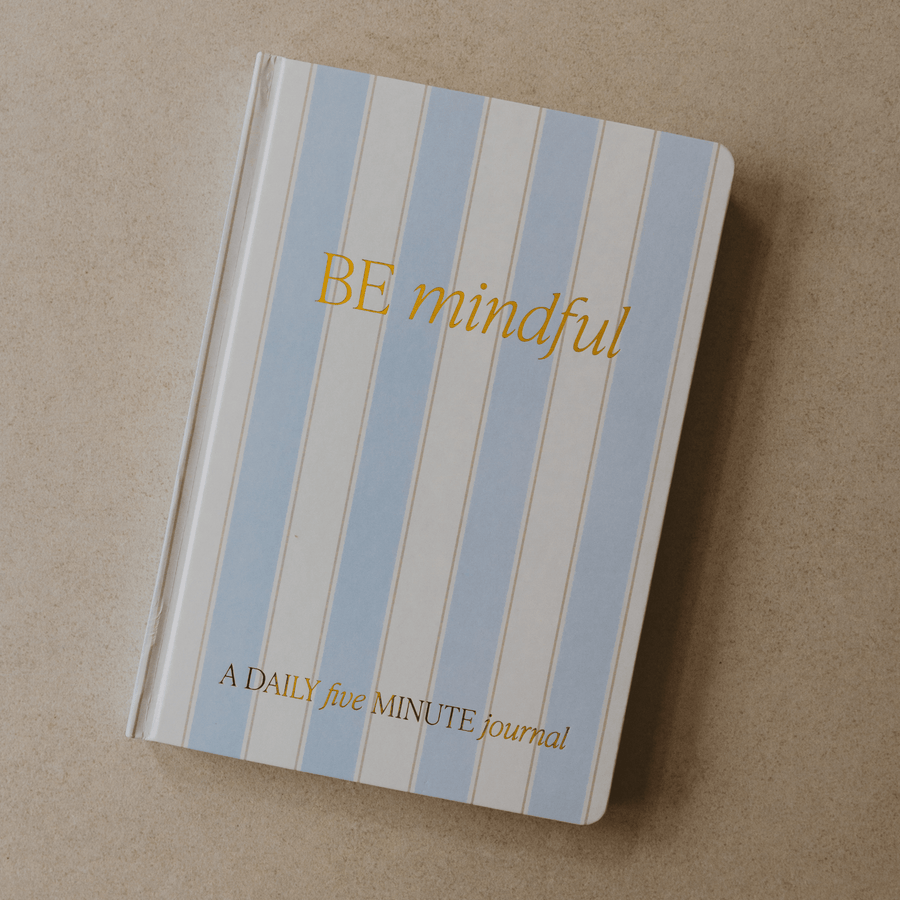 Be Mindful Striped Journal Sweet Water Decor