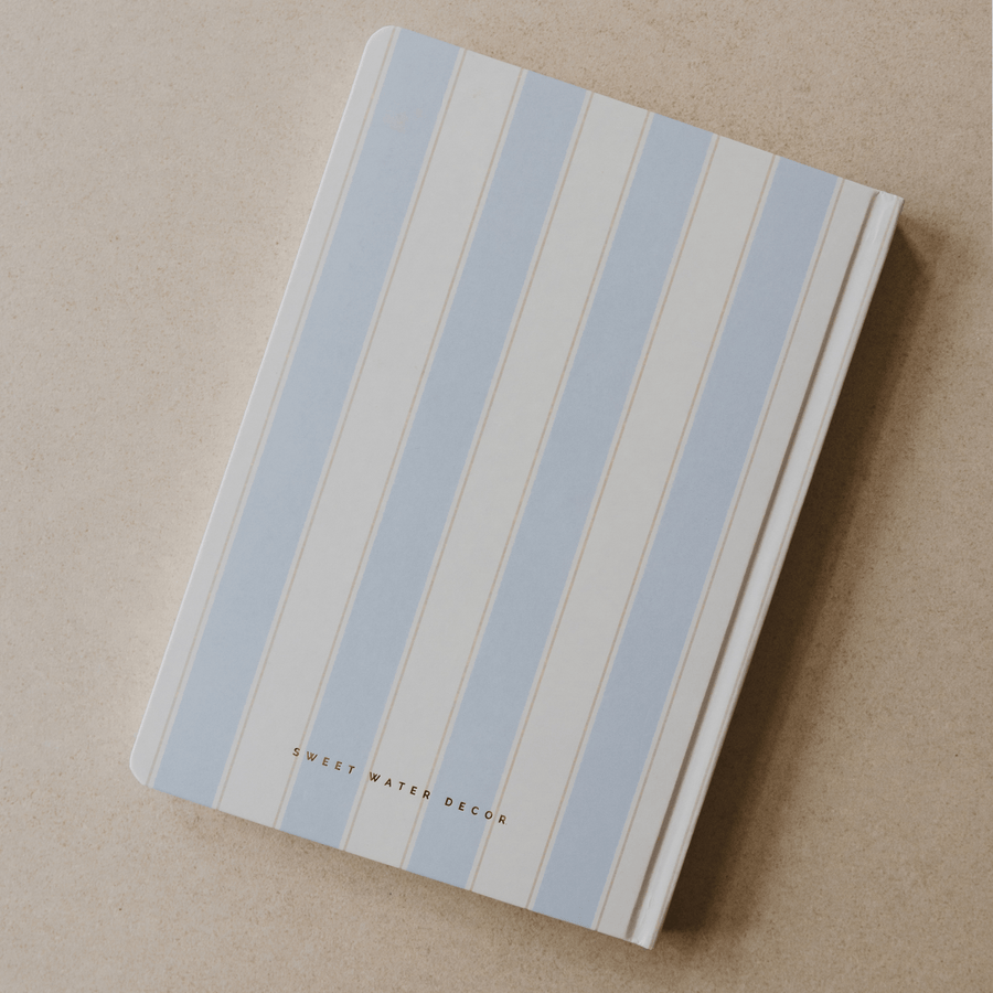 Be Mindful Striped Journal Sweet Water Decor