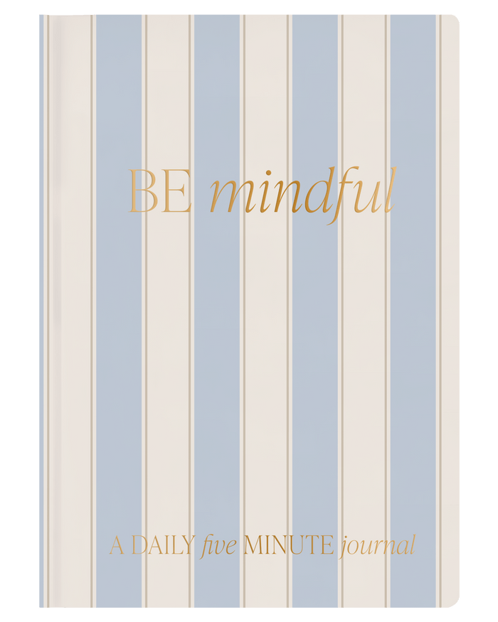 Be Mindful Striped Journal Sweet Water Decor