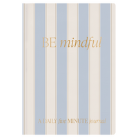 Be Mindful Striped Journal