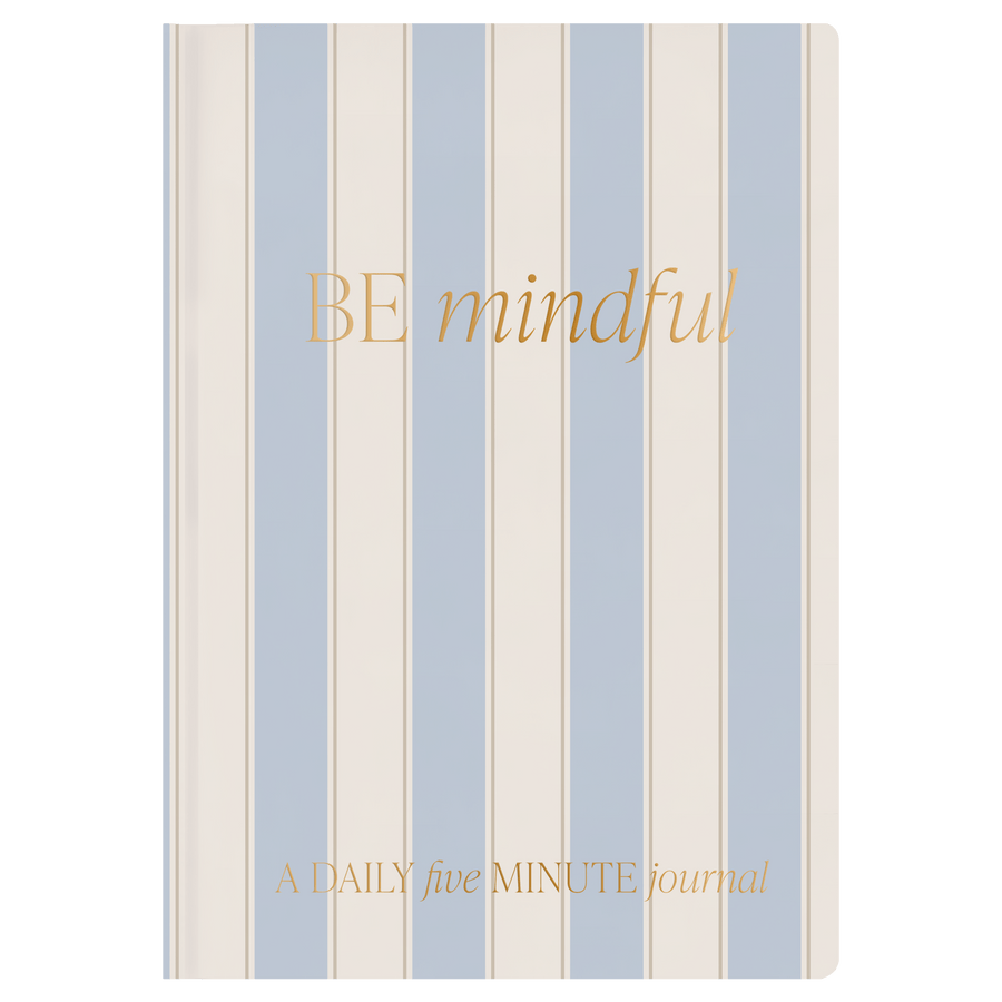 Be Mindful Striped Journal Sweet Water Decor