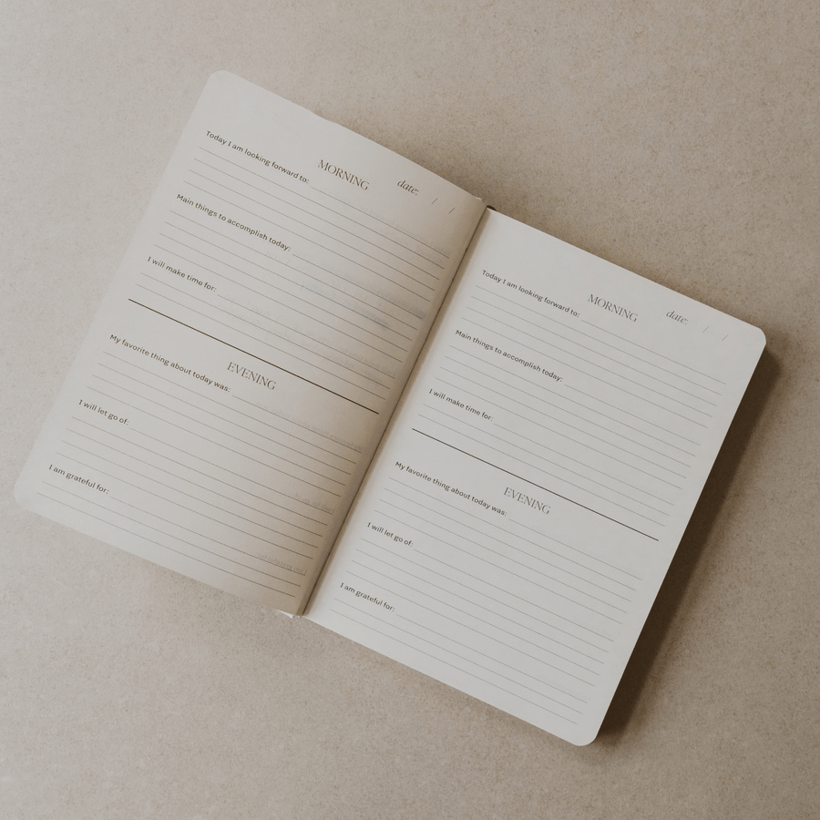 Be Mindful Striped Journal Sweet Water Decor