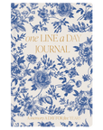 Blue Delft One Line A Day Memory Journal