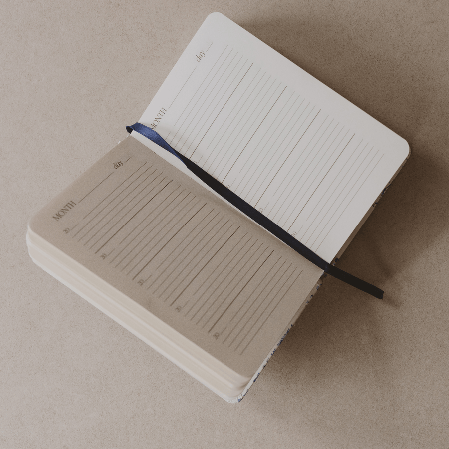 Blue Delft One Line A Day Memory Journal Sweet Water Decor