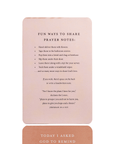 Prayers To Share - 100 Pass-Along Notes for Hardworking Women