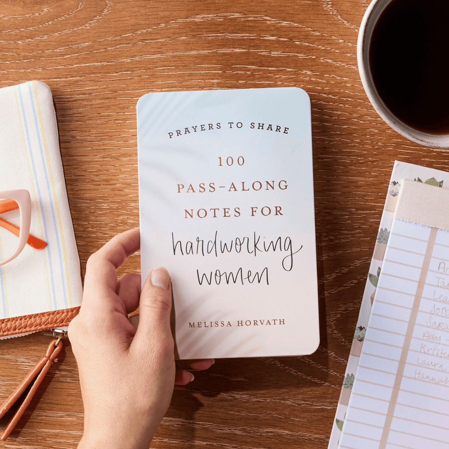 Prayers To Share - 100 Pass-Along Notes for Hardworking Women Sweet Water Decor