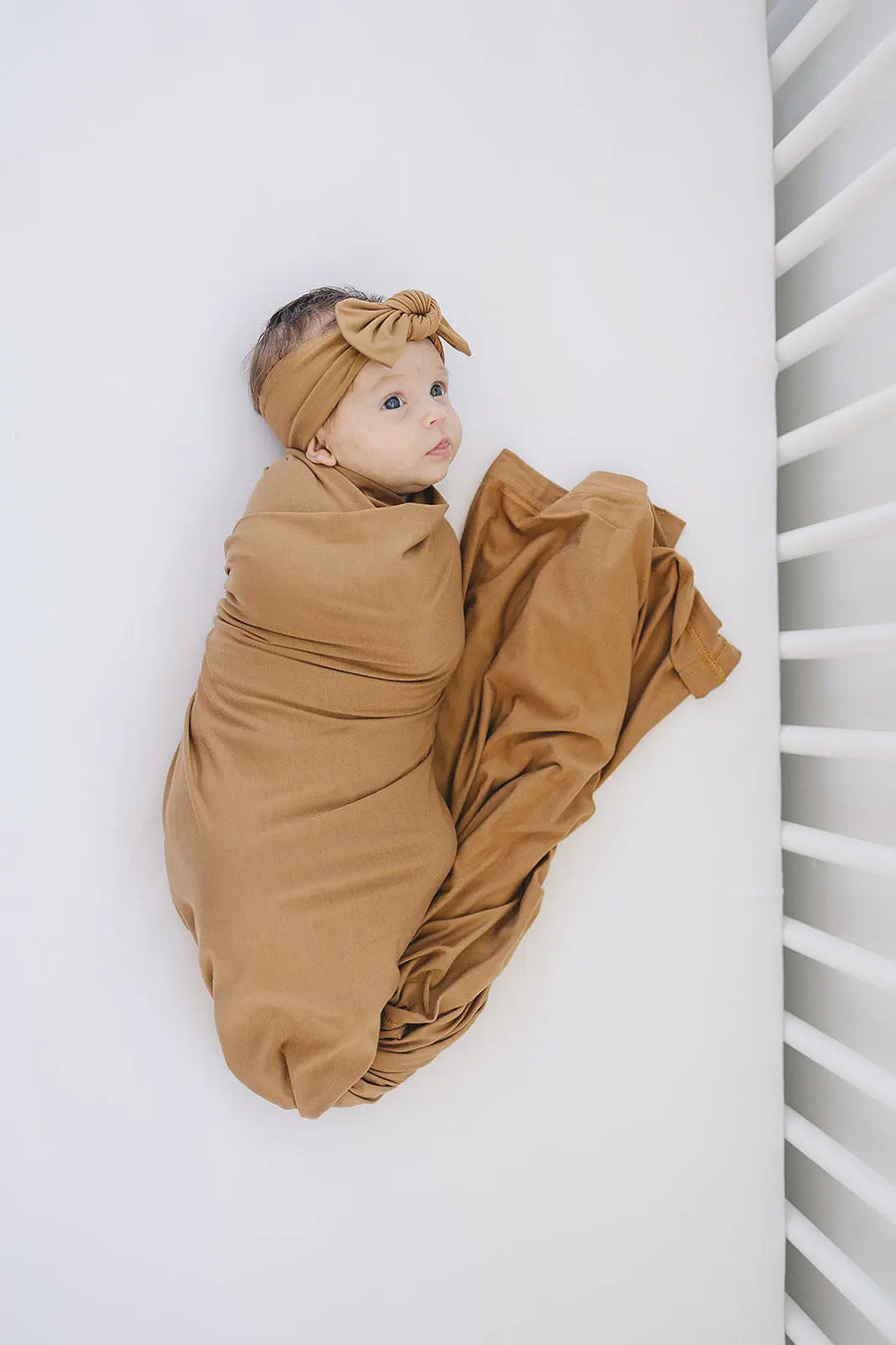 Mustard Bamboo Head Wrap Mebie Baby