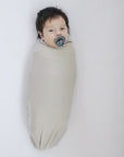 Oatmeal Bamboo Stretch Swaddle