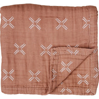 Just Peachy Muslin Quilt Mebie Baby