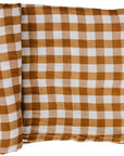 Gingham Muslin Swaddle Blanket